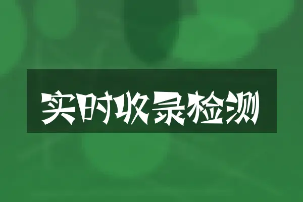 实时收录检测